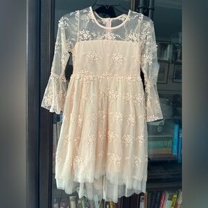 Just Couture lace Kids Dress NWOT